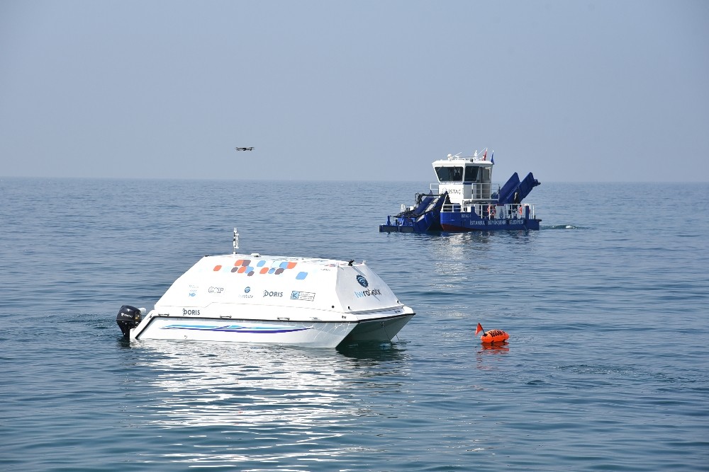 İnsansız deniz temizleme aracı Doris’ten Kadıköy karnesi