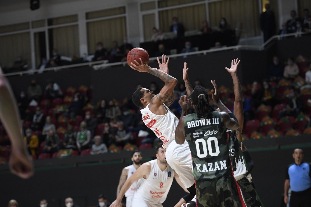 Erkekler Basketbol EuroCup: UNICS Kazan: 89 – Bahçeşehir Koleji: 88