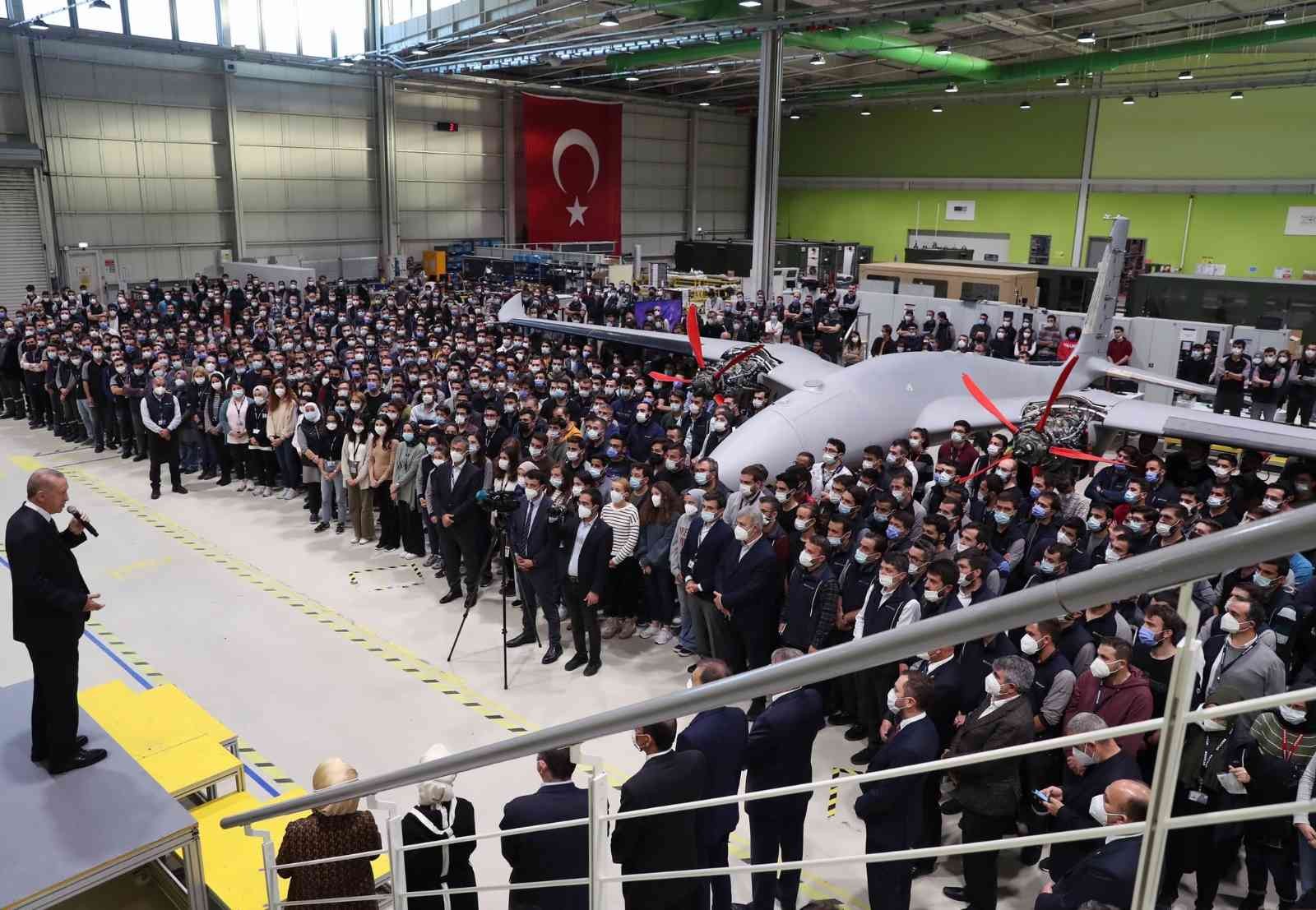 Cumhurbaşkanı Erdoğan’dan Baykar tesislerine taziye ziyareti