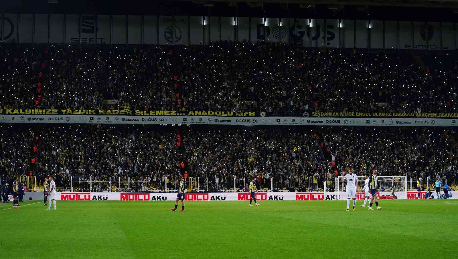 Süper Lig: Fenerbahçe: 0 – Alanyaspor: 0 (İlk yarı)