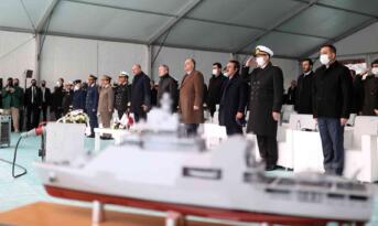 AL SHAMAL gemisi Katar Donanmasına teslim edildi