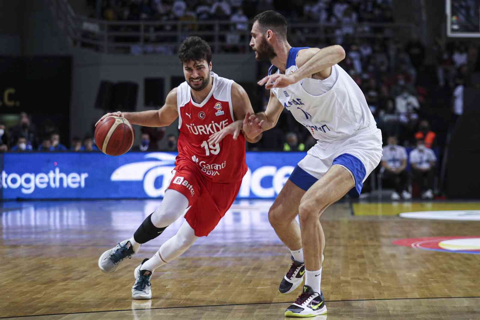 FIBA 2023 Dünya Kupası Elemeleri: Yunanistan: 72 – Türkiye: 71